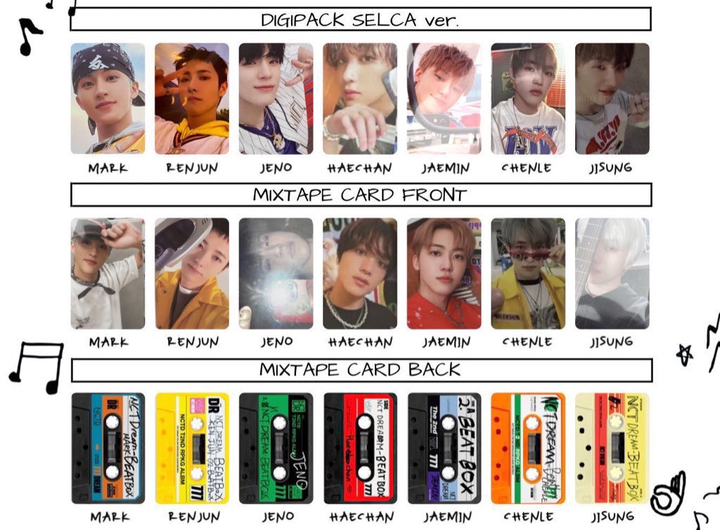 Pls rt สุ่มแจก ไม่แกะ 1 อัลบั้ม 🎮

Pre BEATBOX digipack ver (รอบดันยอด)

🎲:forms.gle/ztUjtYEsGk5Wj9…

-ราคา 290 ส่งฟรี

-เลือกปกได้ตามลำดับกรอกฟอร์ม

-ไม่รับมัดจำ

-รับแต่แบบไม่แกะ

-เก็บรอบเดียว

-ส่งกลับเรือด่วน

ถึงจำนวนที่ต้องการ=ปิดรับ

 #ตลาดนัดnct #ตลาดนัดnctdream