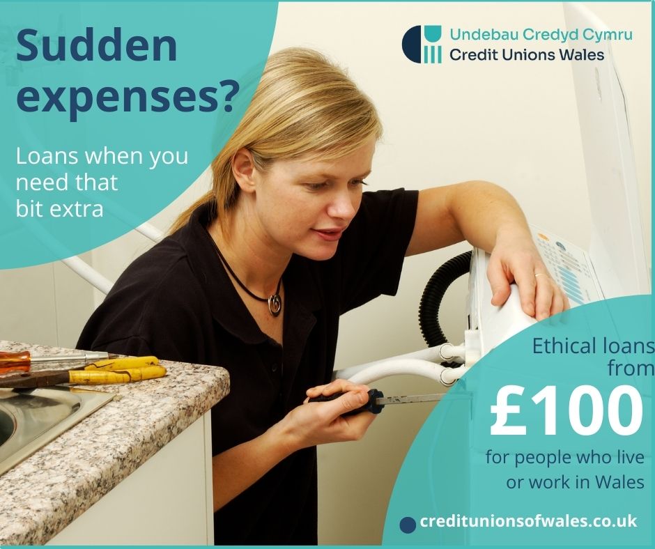 Has a broken-down washing machine got your finances into a bit of a spin? Why not apply for a small loan from your local credit union to pay for repairs? Credit unions offer affordable loans from as little as £100 - creditunionsofwales.co.uk/apply-for-a-lo…  #yourebetteroffwithus #creditunions