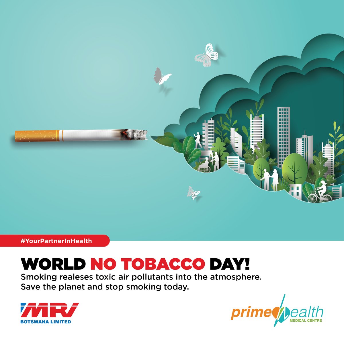 BotswanaMri's tweet photo. World No Tobacco Day is observed today to raise awareness about the harms on the use of tobacco in any form.
#protecttheenvironment #protectecosystem #humanhealth #respiratoryconditions #sustainableagriculture #YourPartnerInHealth https://t.co/m7DbROrmsj