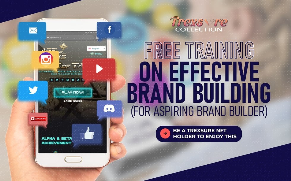 trexsurenft's tweet photo. Trexsure Collection offers a FREE TRAINING on Effective Brand Building for all aspiring brand builders out there💯

Be a Trexsure NFT Holder today to enjoy this for FREE 🤯 Only 300 NFTs available for minting at 0.1 BNB each ‼️ 

👉 Mint your NFT here: https://t.co/K3Q5YwDsaJ https://t.co/w4YAykMdJ7