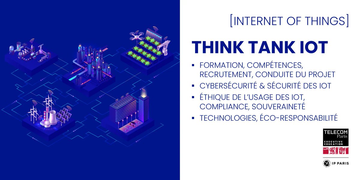 TP_ExEd's tweet photo. A la veille d’une forte croissance dans toutes industries, ce #ThinkTank sur les IoT s’en donne une mission. Réfléchir, dialoguer, conseiller autour de la conception, mise en œuvre de solutions #IoT et exploitation des #ObjetsConnectes.
👉 En savoir + https://t.co/KLr78l4e4s] https://t.co/MLtT5mB8Ou