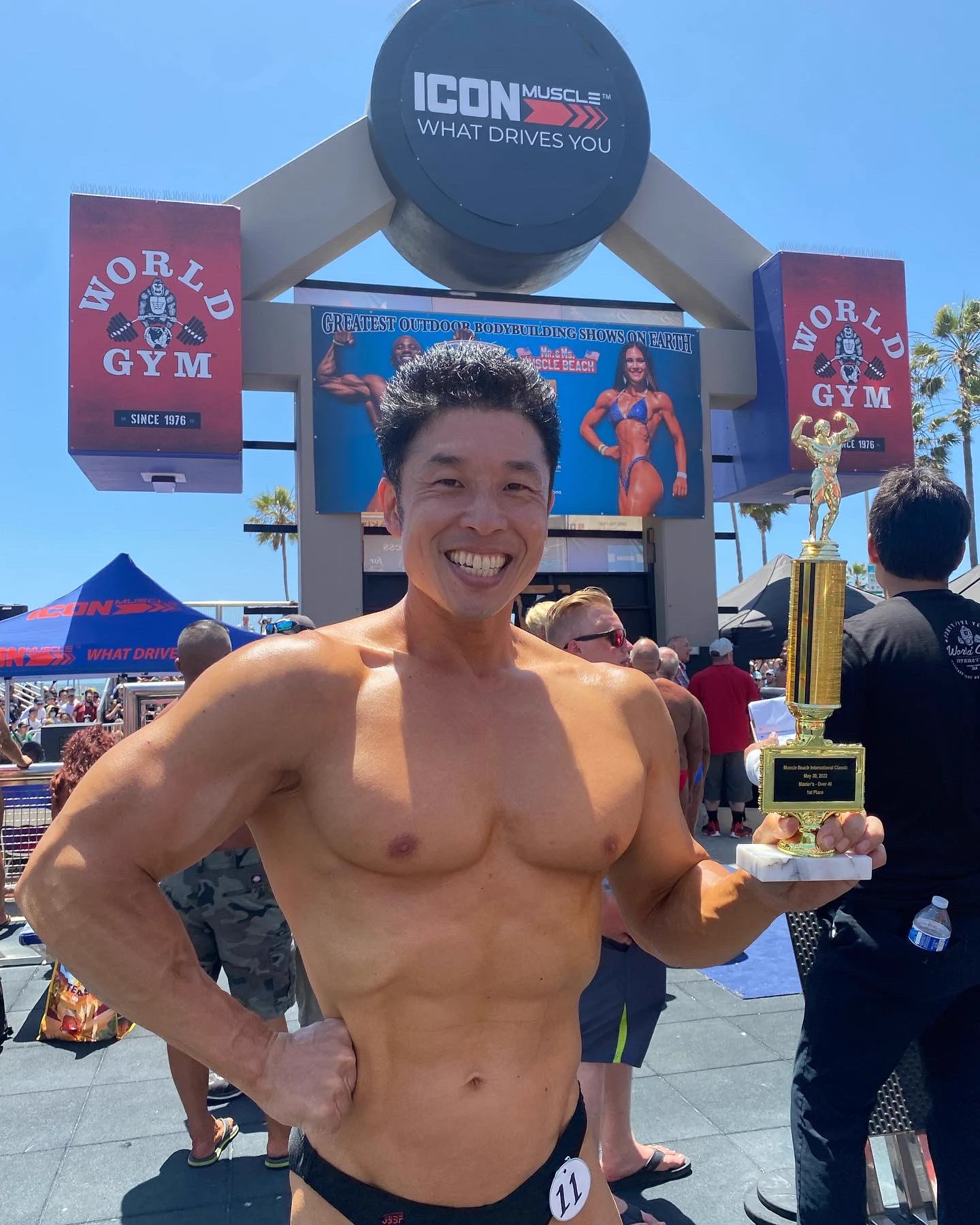 なかやまきんに君が優勝！アメリカでもボンジョビで大盛り上がり！！