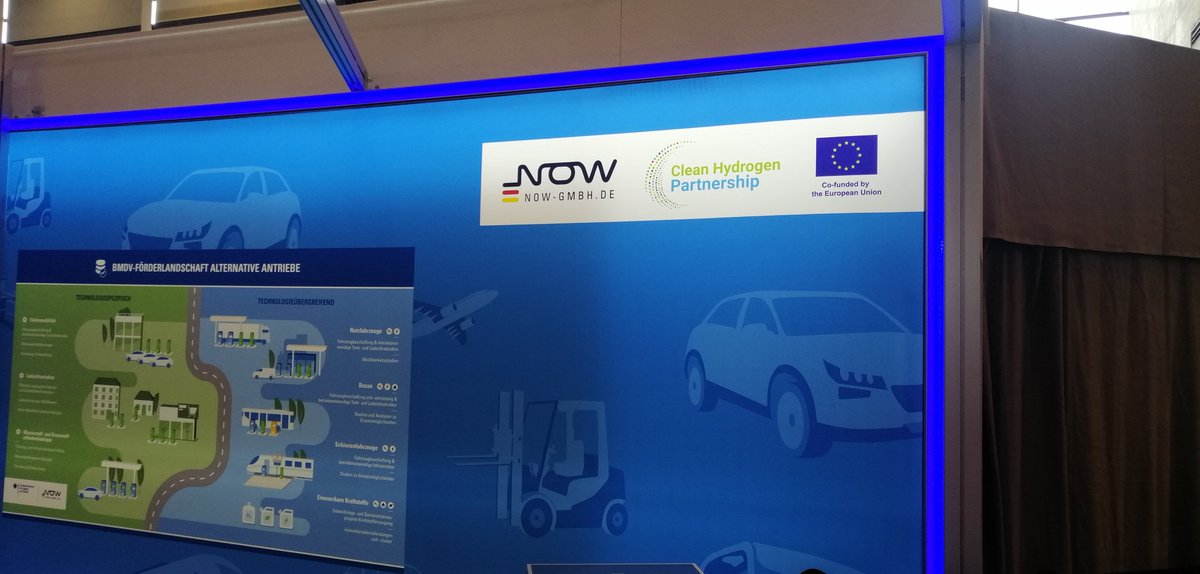 We are at Hannover Messe - Day 2️⃣!
♻<a href="/MirelaAtanasiu/">Mirela Atanasiu</a> presents how the Clean Hydrogen Partnership supports EU Technology and its Leadership

Apply to our call for proposal! 
➡Deadline tomorrow (+20 September) 
lnkd.in/g3PKYrq6

Visit our stand:
📍Hall 5 - B41
@news_nowgmbh