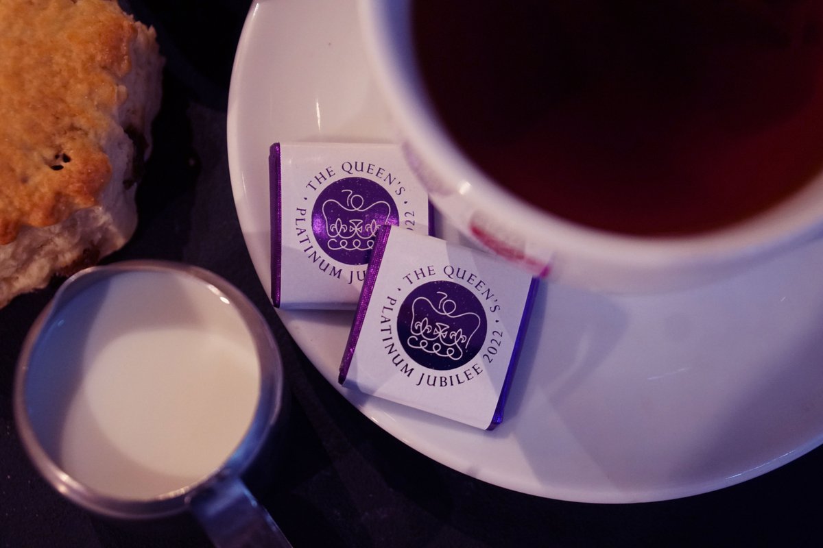 Congratulations to Her Majesty Queen Elizabeth II on her #PlatinumJubilee! We'll be celebrating with a cream tea in our atmospheric Beatles-themed cafe 🎵 Her Majesty is a pretty nice girl 🎵 

📍 <a href="/beatlesstory/">The Beatles Story</a>, <a href="/theAlbertDock/">Royal Albert Dock Liverpool</a>