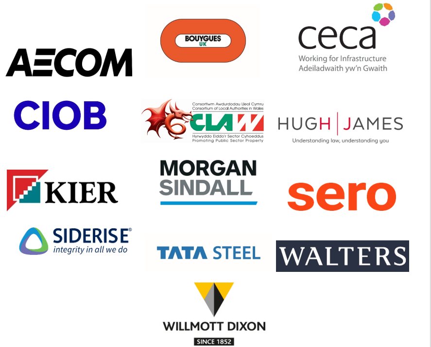 Delighted to announce that all sponsorship categories have now been confirmed thank you so much for your support <a href="/AECOM/">AECOM</a> <a href="/BouyguesUK/">Bouygues UK</a> <a href="/ceca_wales/">CECA Wales 🏴󠁧󠁢󠁷󠁬󠁳󠁿</a> <a href="/theCIOB/">CIOB</a> <a href="/ClawWales/">Claw Wales</a> <a href="/HughJamesLegal/">Hugh James</a> <a href="/kiergroup/">Kier Group</a> <a href="/morgansindall/">Morgan Sindall Group</a> @Sero_group <a href="/Siderise/">Siderise Group</a> <a href="/TataSteelLtd/">Tata Steel</a> <a href="/TheWaltersGroup/">The Walters Group</a> <a href="/WillmottDixon/">Willmott Dixon</a> 👏👏👏