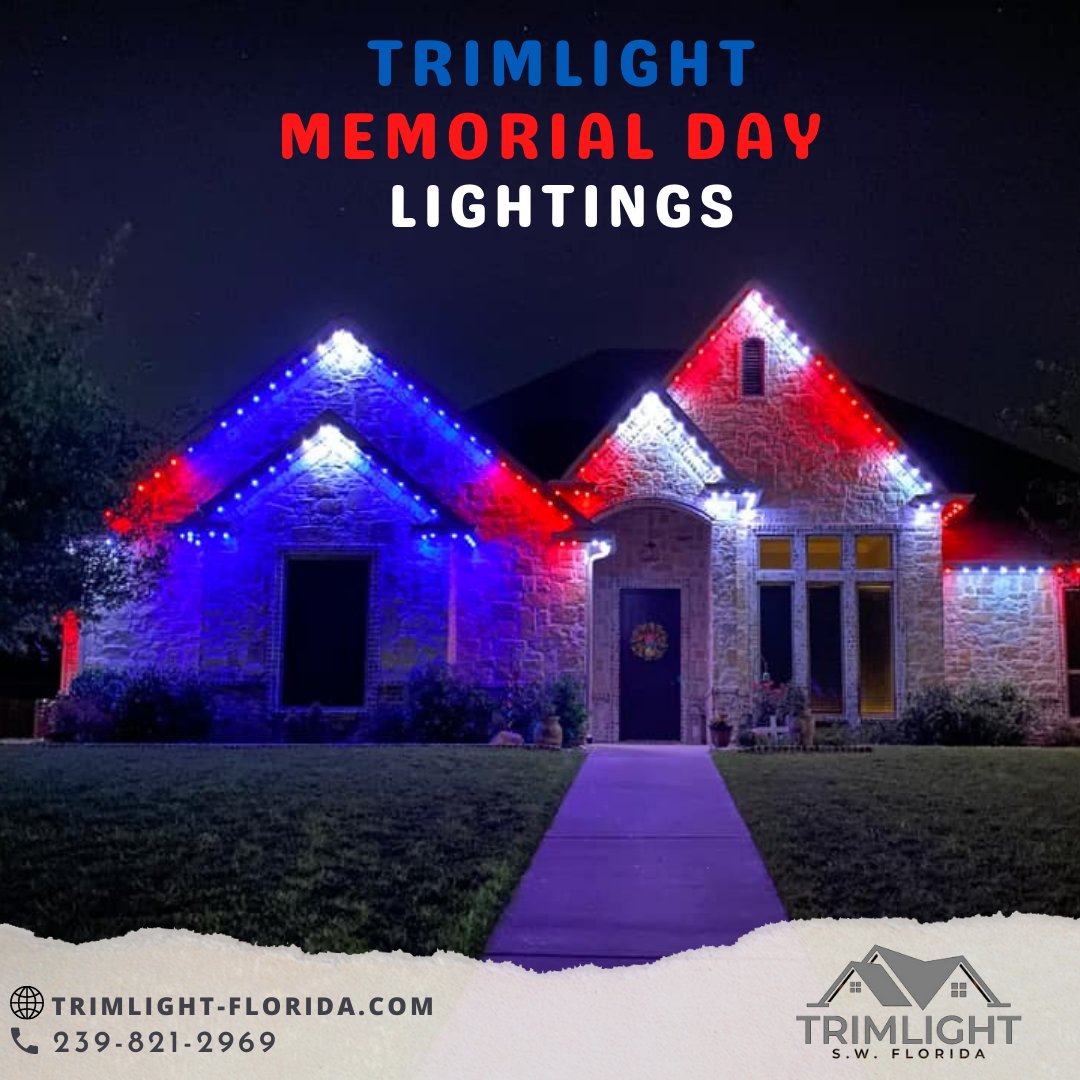 TrimLightFL's tweet photo. 𝐓𝐫𝐢𝐦𝐥𝐢𝐠𝐡𝐭 𝐌𝐞𝐦𝐨𝐫𝐢𝐚𝐥 𝐃𝐚𝐲 𝐋𝐢𝐠𝐡𝐭𝐢𝐧𝐠𝐬! With #Trimlight you can set your lights for every holiday, events and special occasions throughout the year just a touch on your phone❤️💙🤍

#MemorialDay #Lighting #LightingDecor #USA

Visit https://t.co/9CFfDEK6ib👆 https://t.co/as1c2XNaRx