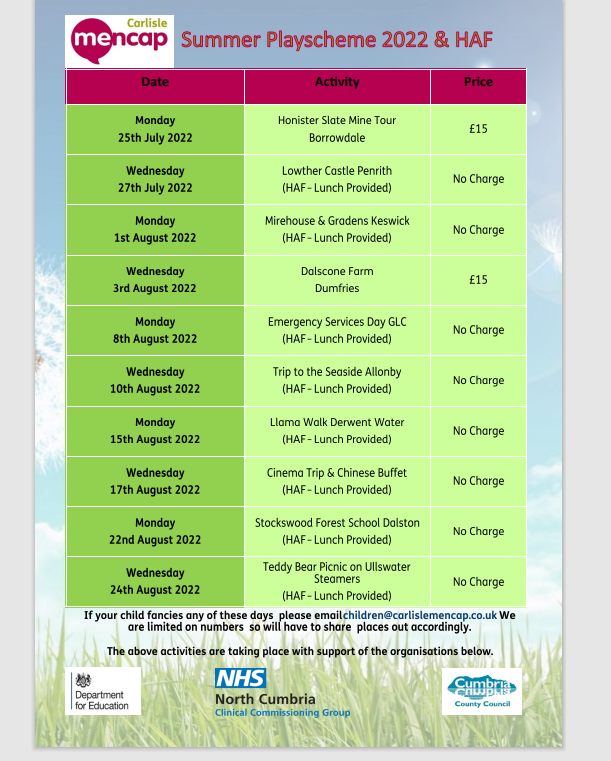 Carlisle Mencap tweet media