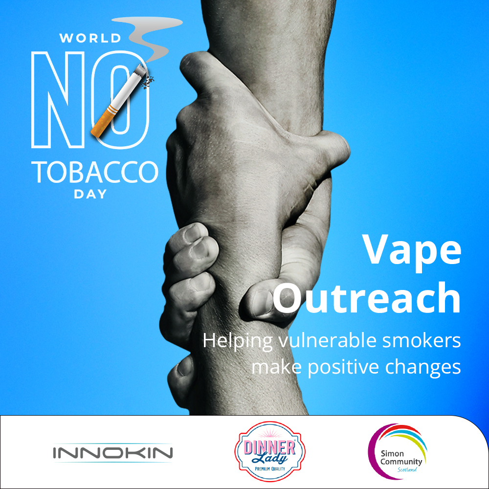 Today is🚭World No Tobacco Day!🚭

𝐈𝐧𝐧𝐨𝐤𝐢𝐧 and 𝐃𝐢𝐧𝐧𝐞𝐫 𝐋𝐚𝐝𝐲 are honored to provide the charity with hundreds of new vaping starter kits and e-liquids, helping smokers make positive changes.

innokin.com/news/innokin-v…

#WNTD2022 #DinnerLady