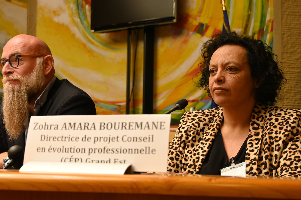 « Chaque individu a le droit à un accompagnement qui lui permet de travailler sur sa propre évolution professionnelle. C’est à la demande de chacun, en fonction de chaque besoin et de chaque demande. » Z. Amara Bouremane, Directrice de projet Conseil en Evolution Professionnelle