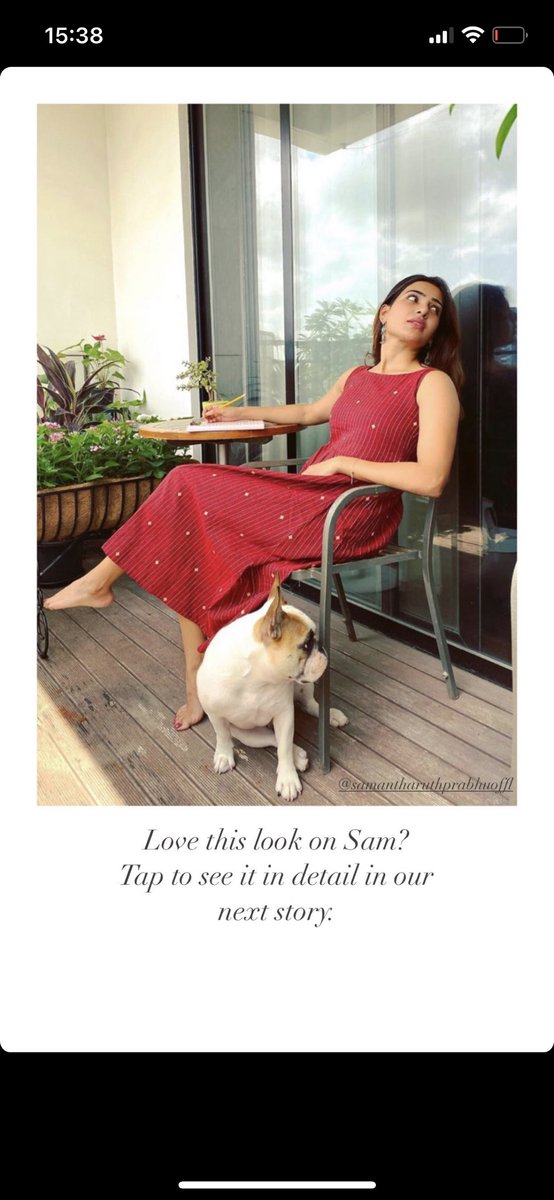 iknow_1927's tweet photo. When your boyfriend loves Sam’s  style. 🔥❤️ @Samanthaprabhu2 https://t.co/wtsyJLxaAn