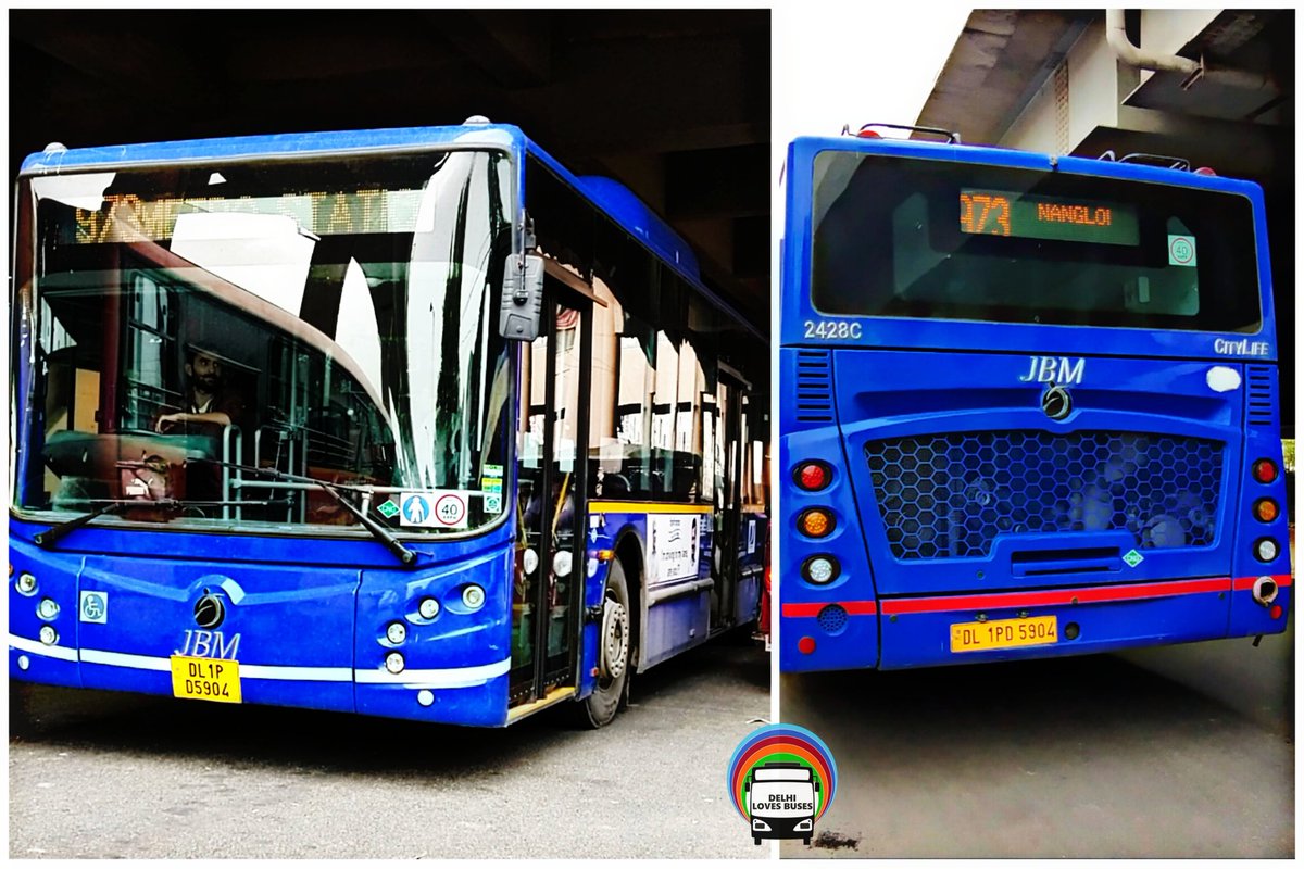 BusesDelhi's tweet photo. #New_Service
10 AC buses started on a new service no. 973
NANGLOI METRO STN. - HARSH VIHAR
via.Peeragarhi- Madipur- Zakhira- Sarai Rohilla - Filmistan- Azad Mkt- Tees Hazari - Kashmeri Gate- Shastri Park - New Usmanpur- Khajoori- Bhajanpura - Yamuna Vhr- Nand Nagri Depot. https://t.co/vdYyxH5Nrf