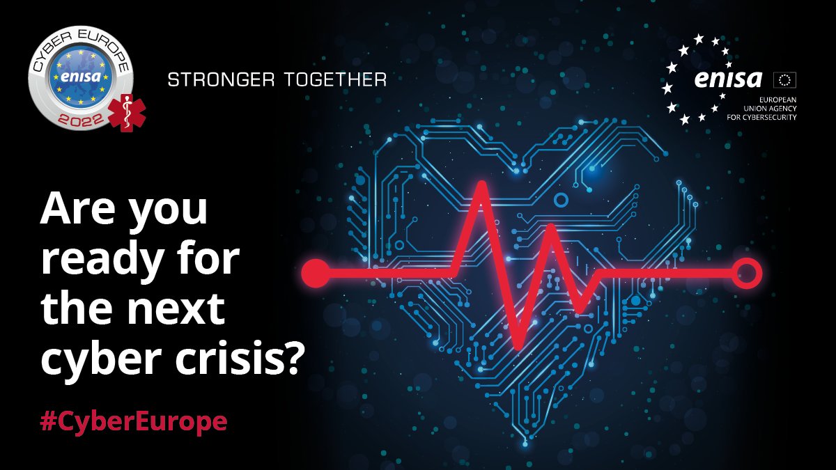 enisa_eu's tweet image. #ENISA is supporting Europe’s healthcare sector to mitigate cyber threats and secure the healthcare records of European citizens.

Would you like to learn how? Stay tuned during the coming weeks for updates from #CyberEurope 2022. europa.eu/!8JxwUH
