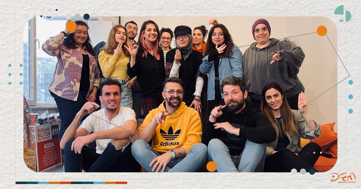 2022 bukalemun.co ücretsiz topluluk buluşmalarını gerçekleştirdik. 

Toplam 24 #bukalemun kullanıcısı katıldı. 

Eğer sen de #işaretdili öğrenmek ve kendini geliştirmek istiyorsan ücretsiz olarak bukalemun.co’ya kayıt olarak başlayabilirsin!