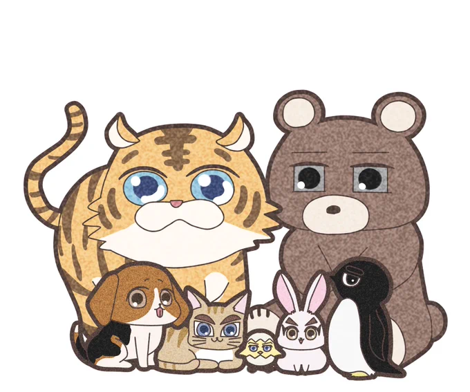 EXOを擬動物化したら画角事故が起きた

#Sehun
#Xiumin
#Suho
#Baekhyun
#Kyungsoo(#DO)
#Chanyeol
#Kai
#Chen 