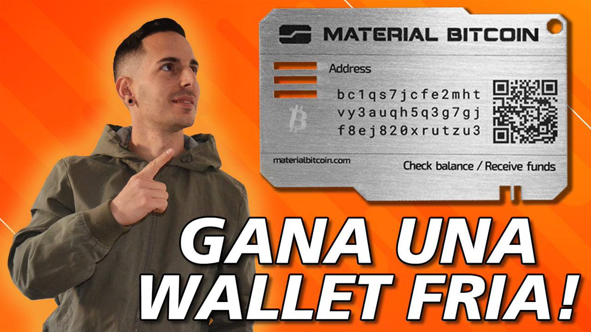 🔥SORTEO🔥

Ya lo tenemos aquí!
Para entrar al sorteo hay que seguir los siguientes requisitos:

1️⃣ ❤️ y RT
2️⃣ Sigue en Twitter a <a href="/Criptoenergy1/">CriptoEnergy</a> y <a href="/materialbitcoin/">Material Bitcoin</a>
3️⃣ Menciona a 2 amigos
4️⃣ Plazo hasta el 14/06

🍀Suerte!!!🍀
