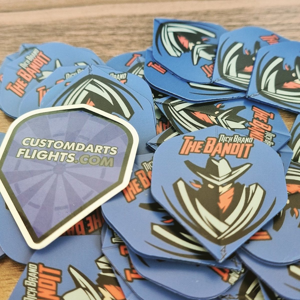 DartsFlights's tweet photo. Some custom darts flights! #customdartsflights #customdartflights #personaliseddartsflights #dartsflights #darts https://t.co/Fq3udtFTD5
