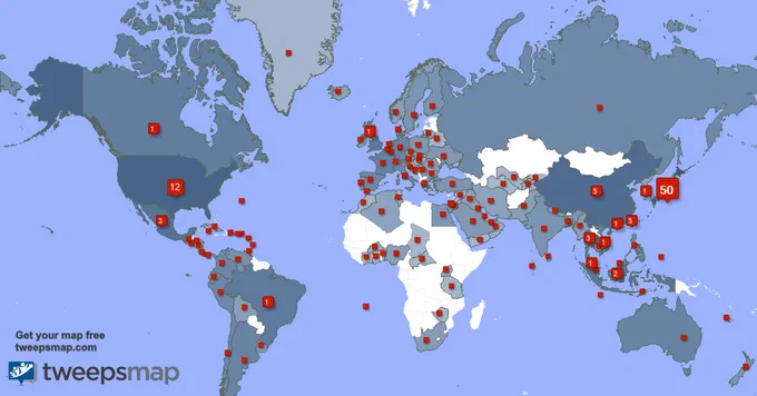 I have 128 new followers from Japan 🇯🇵, Thailand 🇹🇭, Brazil 🇧🇷, and more last week. See https://t.co/oeQIdmyzC7 