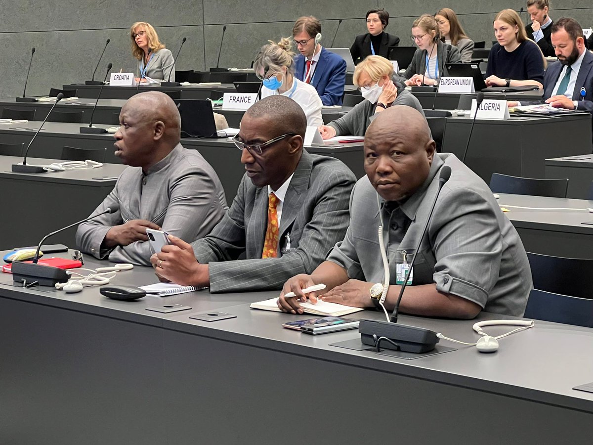 OnuTchad's tweet photo. Each of th 4 humanitarian crises in Chad presented to th partners in Geneva, affects mostly women, children and results in excess mortality, absolute insecurity, school dropouts and an upsurge in sexual violence, and various forms of sexual abuse and exploitation. Said Hamid Koua https://t.co/aAVQV8Gcv0