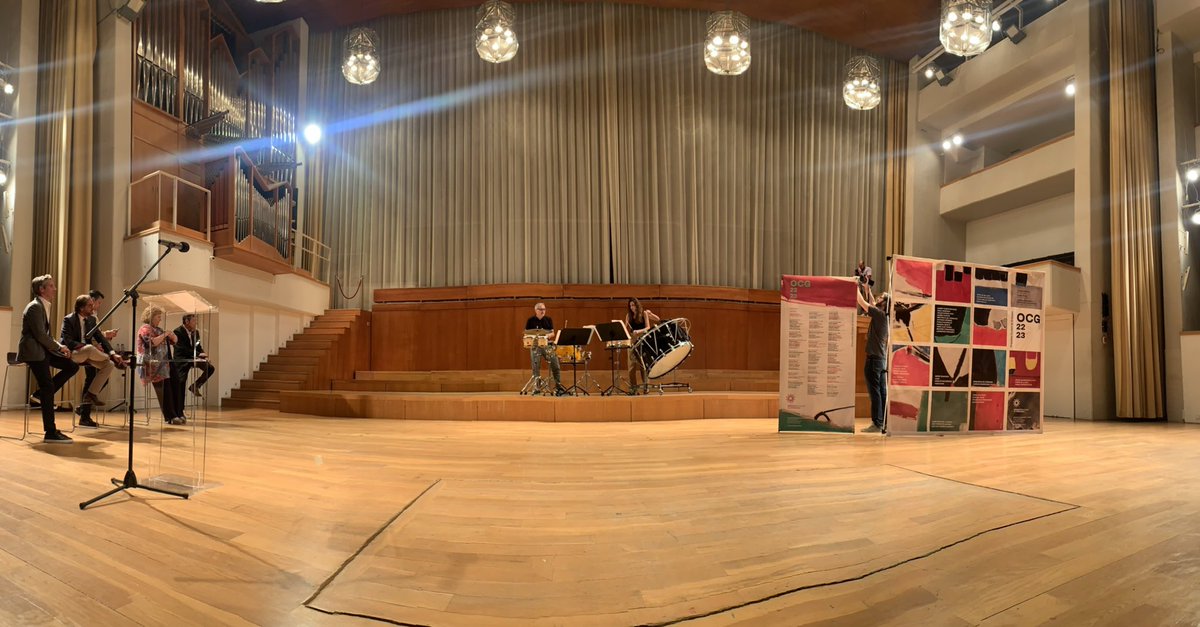 amoral07's tweet photo. Esta mañana se ha presentado en el @AuditorioMFalla de Granada la temporada 22/23 de la @orquestagranada, que dirige #LucasMacias y que estará llena de interés y grandes artistas como #Zacharías, #Goodwin, #Christophers, #A_Zapico, #Suwanai, #Swensen, #P_Gonzaléz, #A_Mendez, etc. https://t.co/4mcCNBYwAN