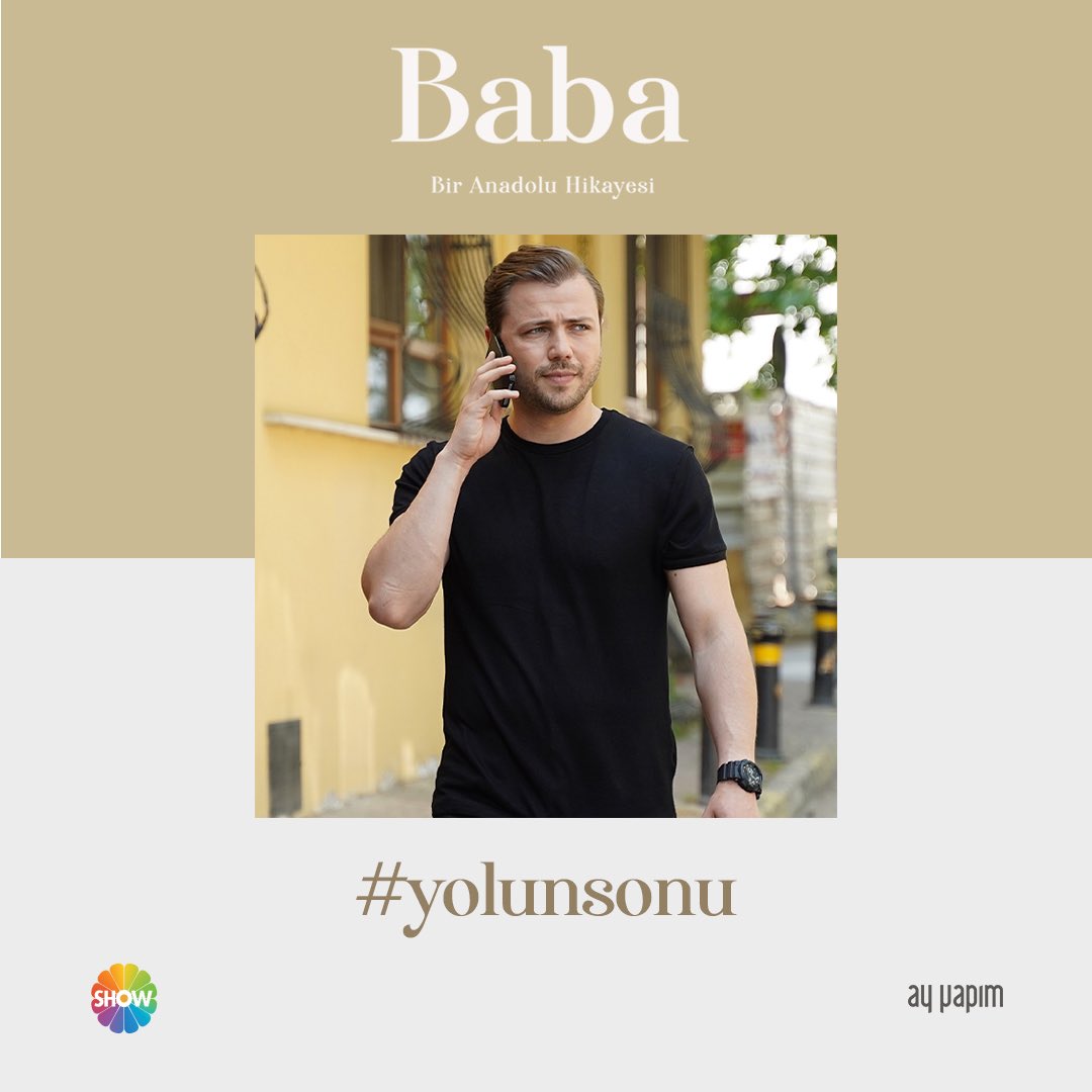 📢#Baba sezon finaliyle bu akşam saat 20:00’de @showtv ‘de! <a href="/ayyapim/">AY YAPIM</a>
Bölüm etiketimiz: #yolunsonu