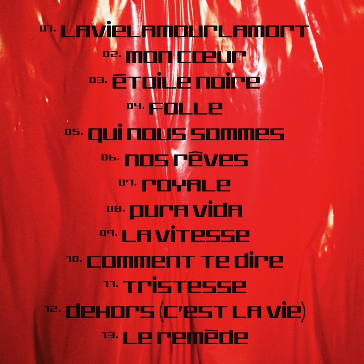 LES ZOUZOUS MON 5ÈME ALBUM LA VITESSE SORT VENDREDI 🏁J-3 🏁 Et demain première @lamaroquinerie 🔥🔥🔥 What a week my friends, what a week !!! HERE'S LA TRACKLIST ❤️‍🔥❤️‍🔥❤️‍🔥