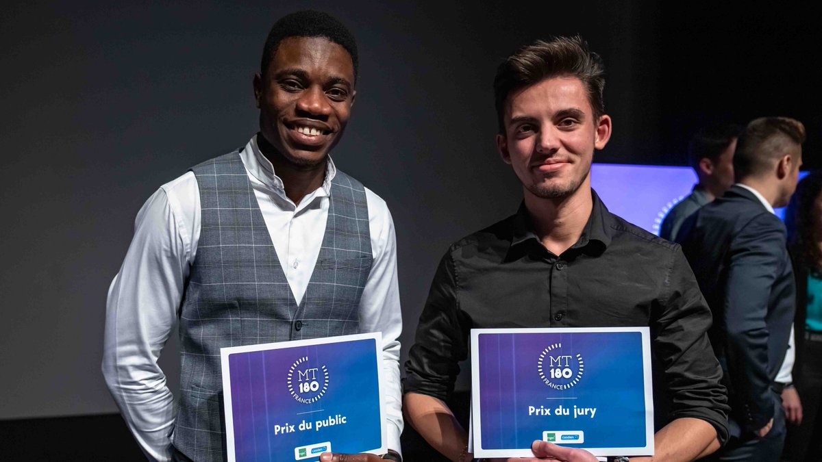 #MT180 📢 | La finale nationale de <a href="/MT180FR/">MT180</a>, c’est ce soir. Suivez-la en direct à partir de 18h30 ❗️
N’hésitez pas à encourager et voter pour nos deux finalistes bretons, Maxime Robic et Yaovi Jean-Pierre Adjikpo. 👩‍💻

▶️ youtube.com/watch?v=-wrBw-…