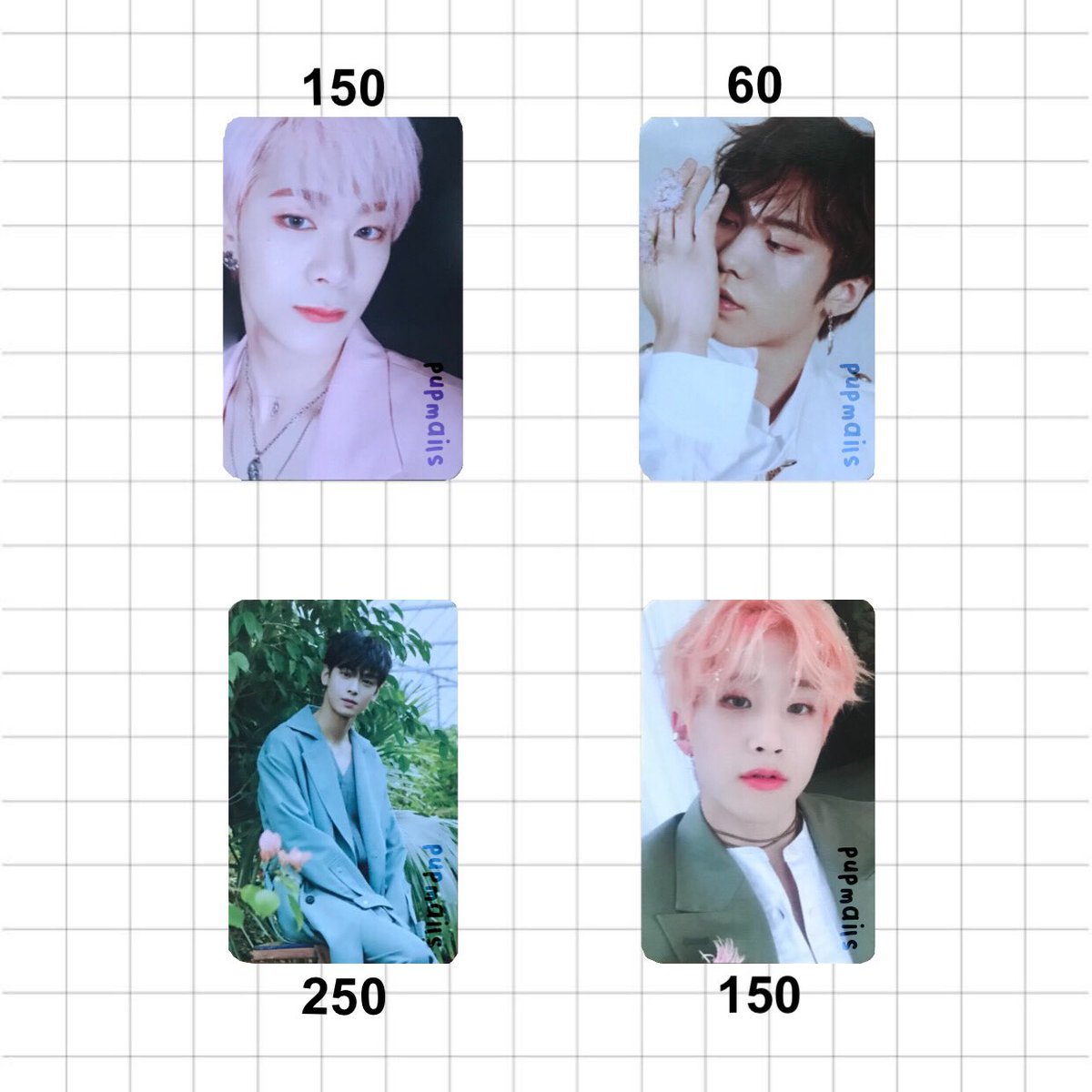 wts lfb astro ph | #yomisells ୨୧

      ꜞ ᳝ ࣪ % astro all light pcs  ࣪ ˖ 

ᨳ moonbin / jinjin : ₱150 ea 。
ᨳ rocky : ₱60 。
ᨳ eunwoo : ₱250 。

➴  payo / 1 week reservation
➴  reply [ member + mine ] to claim
➴  mop : gcash