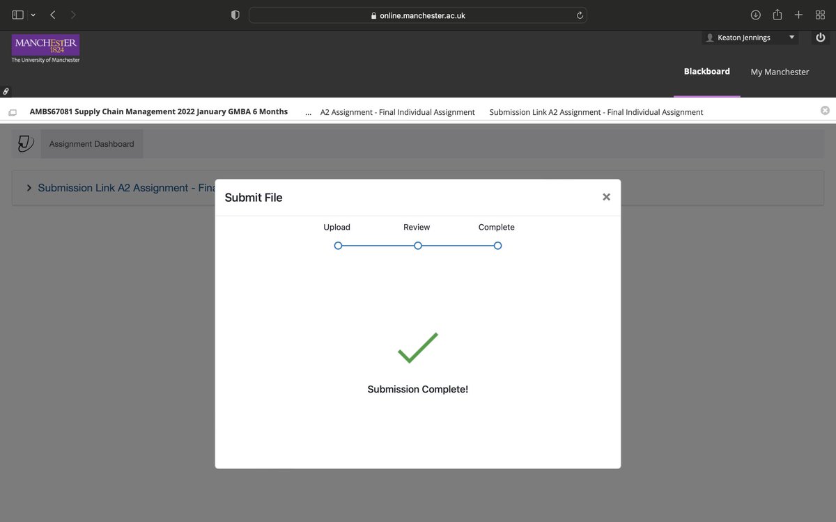 Keaton Jennings (@jetjennings) on Twitter photo 2 years ago I started a Masters degree. Hundreds of hours of reading, researching & essays later, Iโve submitted my final piece!๐ 
Been a tough but belting 2 years with <a href="/AllianceMBS/">Alliance MBS</a>. Iโve met some awesome people along the way. MBA completed before my 30th birthday!๐
#MBA 2 years ago I started a Masters degree. Hundreds of hours of reading, researching & essays later, Iโve submitted my final piece!๐ 
Been a tough but belting 2 years with <a href="/AllianceMBS/">Alliance MBS</a>. Iโve met some awesome people along the way. MBA completed before my 30th birthday!๐
#MBA