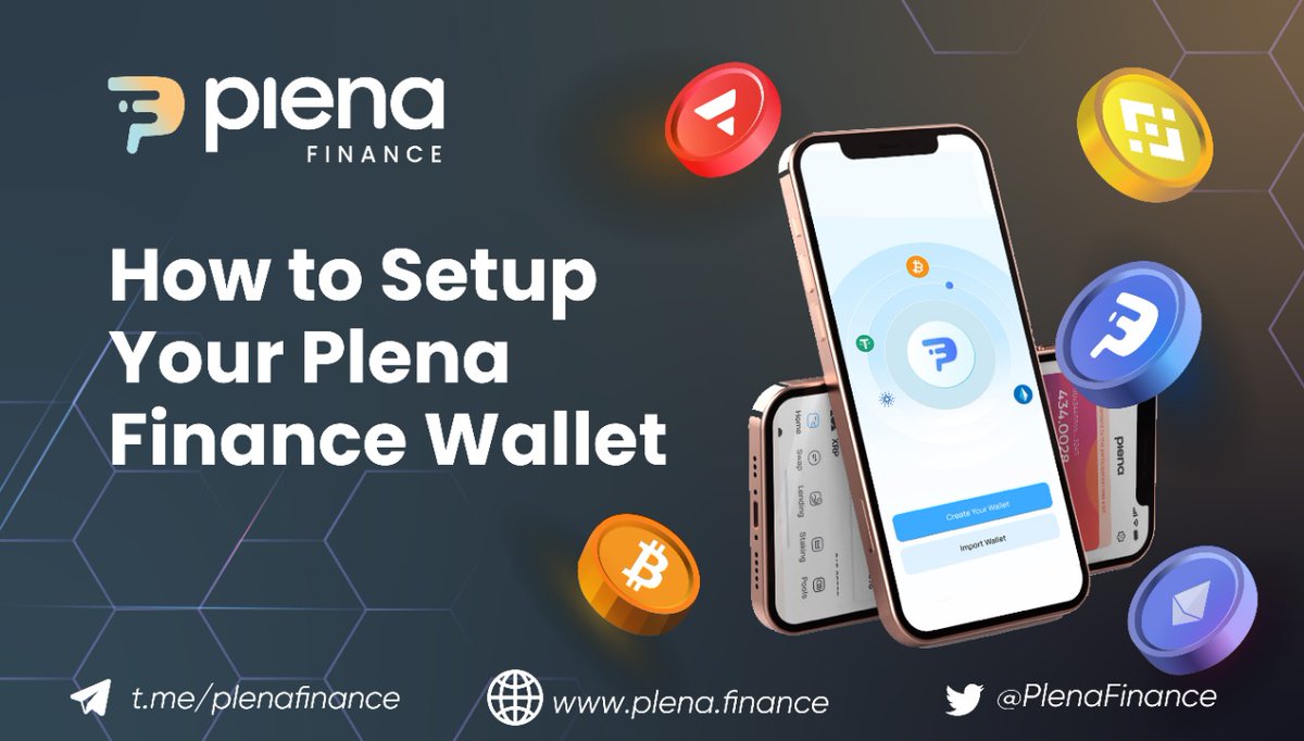 NoahAINetwork's tweet photo. 📑Learn how to quickly install &amp; set up your smartest #Defi Wallet &amp; effortlessly start your #crypto journey &amp; Enjoy the high yield opportunities

🪜This step-by-step guide will instruct on how to Set up your #PlenaFinance Wallet: 

https://t.co/2HPNoZbXG4

#DeFi #PlenaFinance https://t.co/9ISw7YuxOz