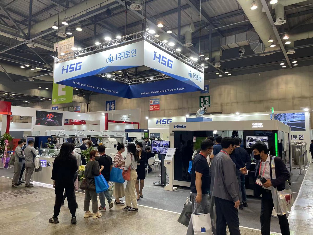 hsglaserchina's tweet image. 🎊HSG Laser &amp;amp; TOIN at #SIMTOS 2022! 🎊
We were proud to present our customers with HSG Laser professional tube cutter TS65 and plate cutter GT model at the bigest industrial show in Korea. 
More information:
hsglaser.com
#machine #technology #exhibition #korea #HSG