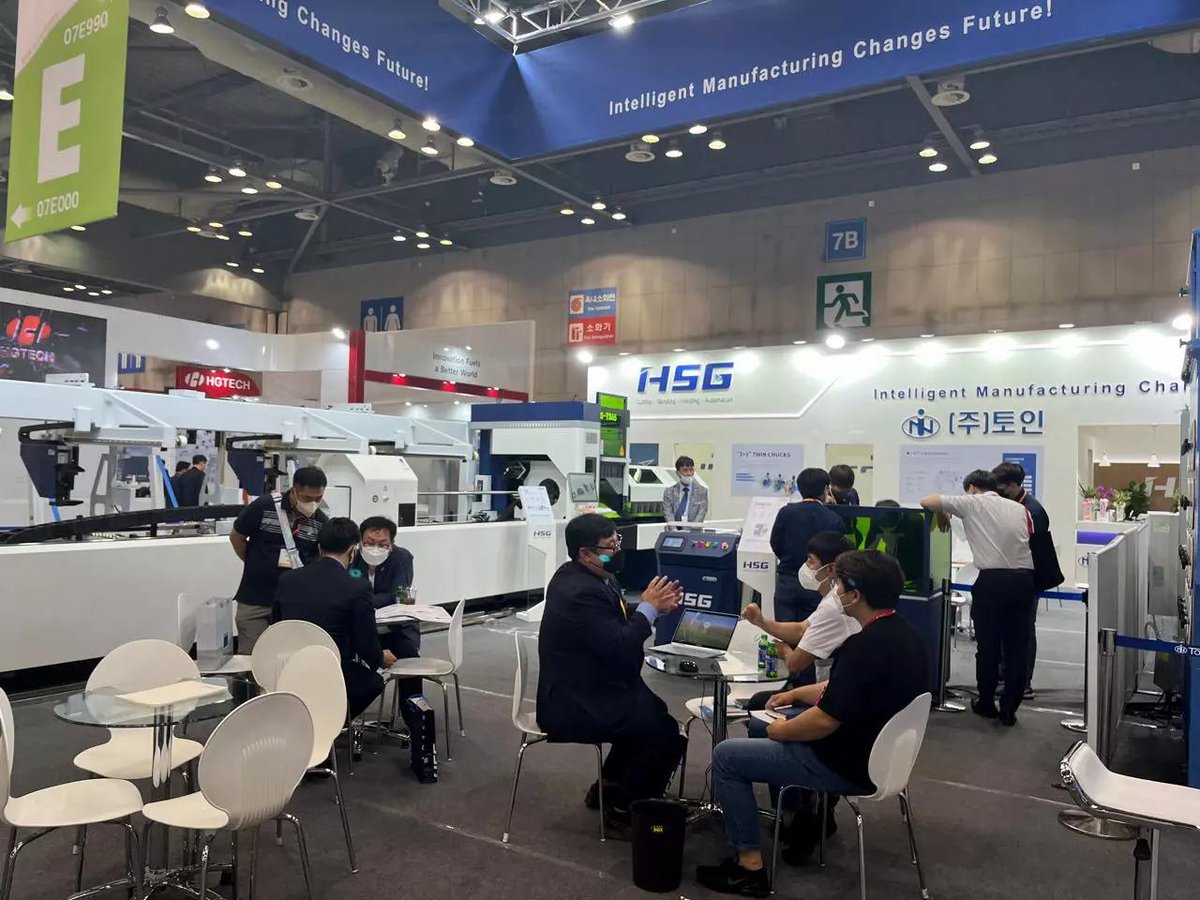 hsglaserchina's tweet image. 🎊HSG Laser &amp;amp; TOIN at #SIMTOS 2022! 🎊
We were proud to present our customers with HSG Laser professional tube cutter TS65 and plate cutter GT model at the bigest industrial show in Korea. 
More information:
hsglaser.com
#machine #technology #exhibition #korea #HSG