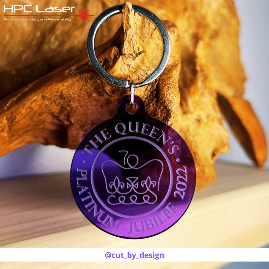 👑We can't wait to celebrate the Queen's Platinum Jubilee 2022.
What will you engrave?

Get in touch TODAY at +44 1422 310800 or sales@hpclaser.co.uk.

#Jubilee #acrylickeyrings #queensjubilee #lasercutting #laserengraving #jubilee2022  #PlatinumJubilee #hpclaserfamily