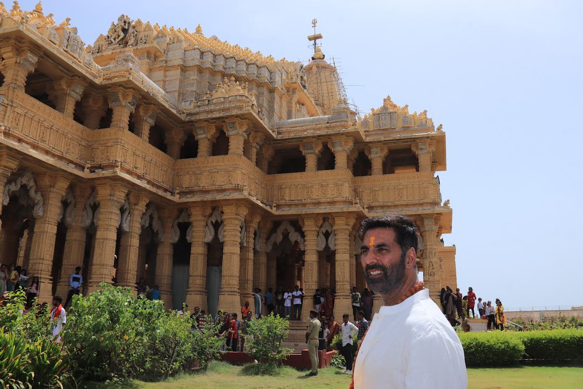 There’s a reference of Somnath in our film, says actor Akshay Kumar a day after visiting Somnath in an interview