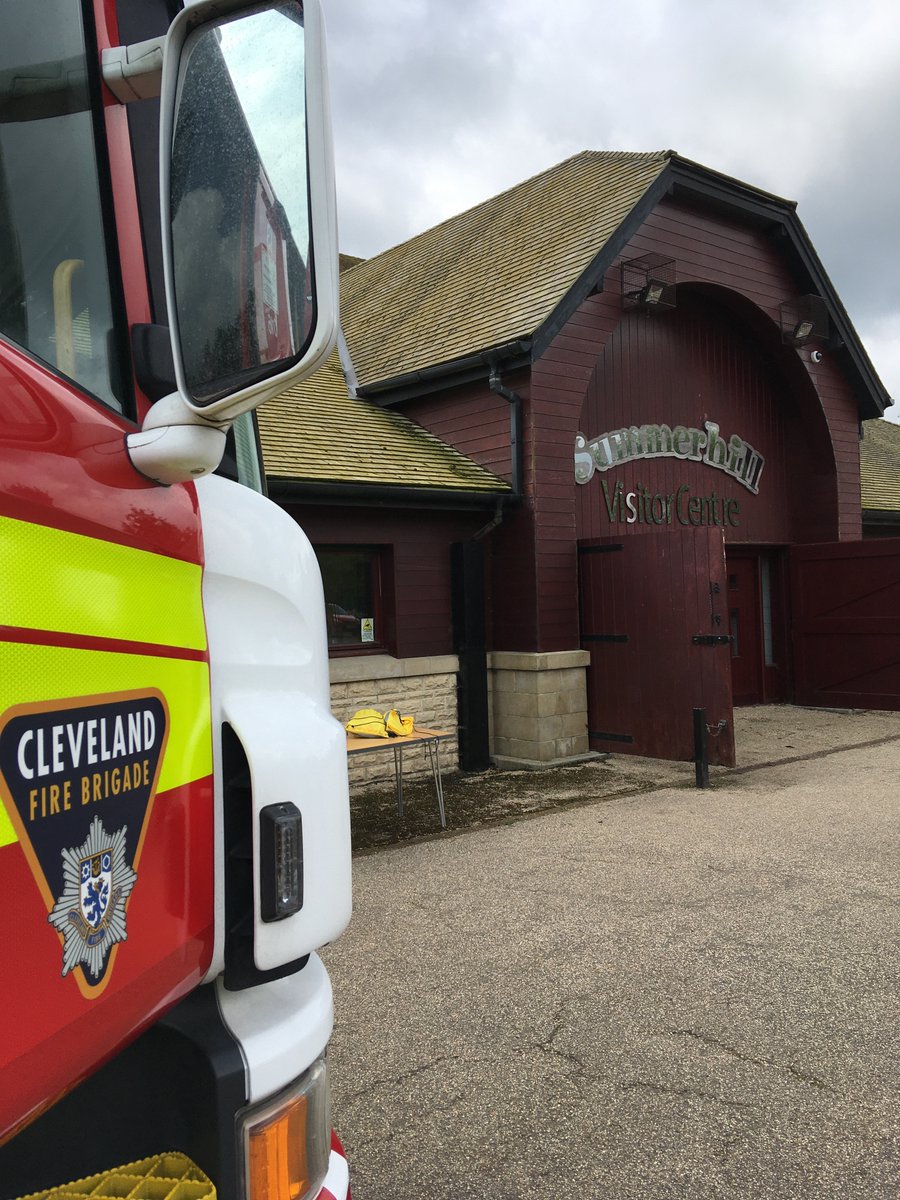 Crew from Hartlepool Blue Watch, School Education Coordinator (Antonia) and Community Liason Officer (Darren) will be at the Summerhill Country Park  'Community Engagement Day' in Hartlepool until 2pm today!🤝

Pop along for some safety advice &amp; to look inside a fire engine! 🚒