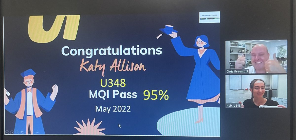 Over the moon to have passed my MQI this morning with 95% !! Thank you to everyone who has helped me get there! <a href="/EracKingy/">Tommy King</a> <a href="/SaulMooresERAC/">Saul Moores</a> <a href="/liam19/">Liam</a> @EracOlly <a href="/clairegrimes111/">Claire Graham</a> <a href="/gpincheshire/">Gary Palmer</a> @KitBeaumont