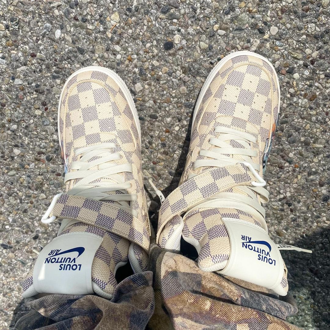 Ovrnundr a X: Louis Vuitton x Nike Air Force 1 by Virgil Abloh