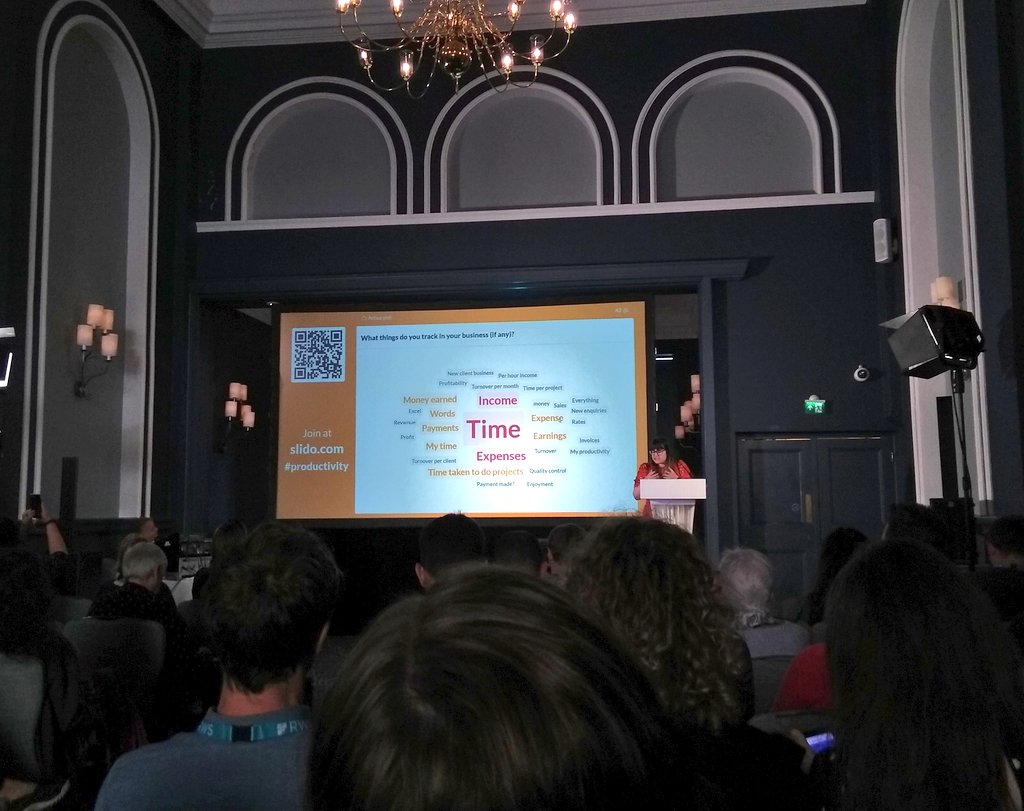 NicholasNicou's tweet photo. Great presentation from @translatorbex on managing time better to avoid overwhelm and burnout. Will be checking out Todoist to see how I can streamline my day-to-day task planning! #ITIConf22 #t9n #xl8 https://t.co/saKwVAgXST