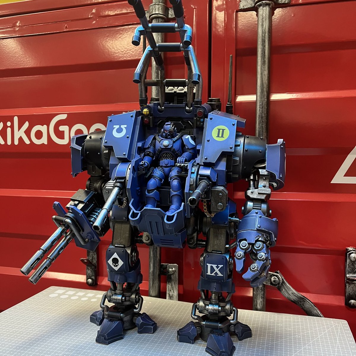 Kikastore2's tweet photo. JOYTOY Warhammer 40K 1:18 Extreme Warrior Undefeated Tactical Mech🤩
#joytoy #warhammer #extreme #warrior #mech #tactical #shop #gift #photography https://t.co/04rgYw9RoD