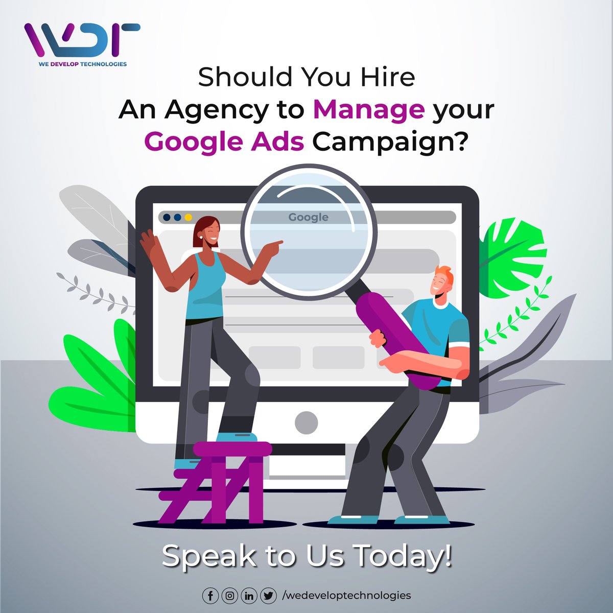 wedevelop_tech's tweet image. 5 reasons why you should consider hiring us:
1. We know all the marketing tools.
2. We know how to manage your account better.
3. We provide better content and designs.
4. We have invaluable experience.
5. We target all sections of the sales funnel.