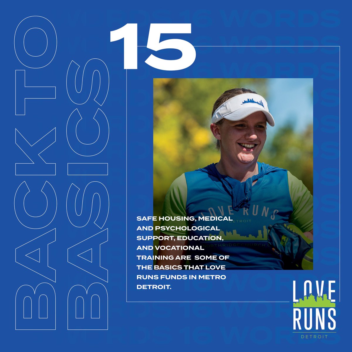 LoveRunsDetroit's tweet image. Love Runs works to rescue and restore victims of human trafficking. Funds raised provide for safe housing, medical and psychological support, education, and vocational training, as well as various other restorative services. 💙💚
.
#loveruns #stopthetraffic #notforsale