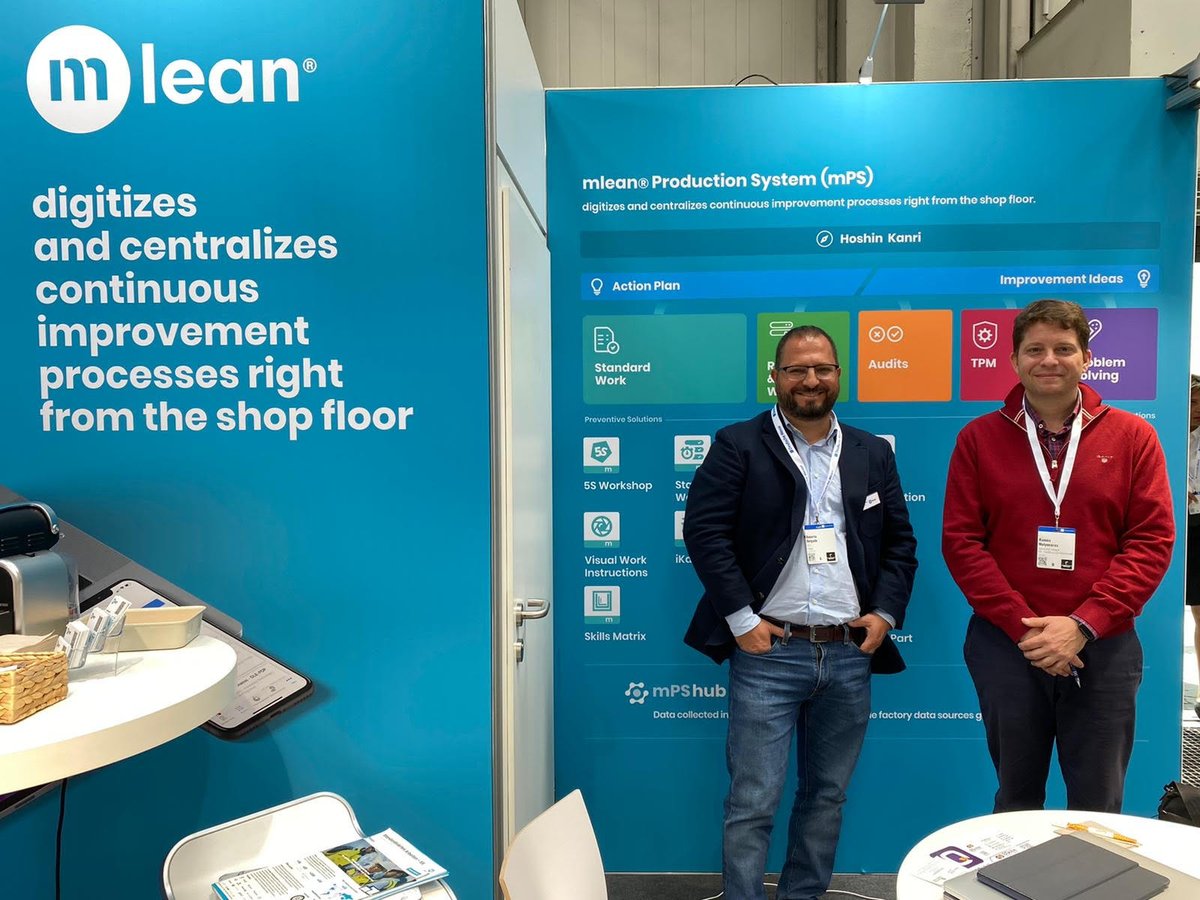 mobilelean's tweet photo. Un placer contar con la visita de @civamolpe, Gestor de Proyectos del @empresasjcyl, en nuestro booth en #HannoverMesse. Muchas gracias por el apoyo 🙌 #InternacionalizaciónJCyL https://t.co/k8hPcNmmNi
