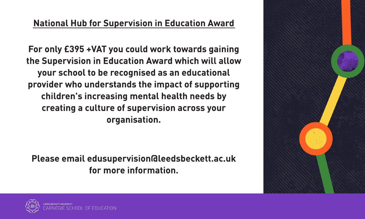 Supervision in Education Hub tweet media