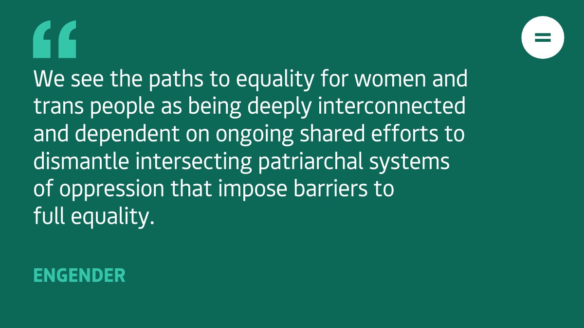 Engender (@engenderscot) on Twitter photo Today we're giving evidence to <a href="/SP_EHRCJ/">Equalities, Human Rights & Civil Justice Committee</a> on the Gender Recognition Act (Scotland) Bill. Across several years of extensive consideration, our headline finding is that the proposed reforms will not negatively impact on women’s equality & rights. Today we're giving evidence to <a href="/SP_EHRCJ/">Equalities, Human Rights & Civil Justice Committee</a> on the Gender Recognition Act (Scotland) Bill. Across several years of extensive consideration, our headline finding is that the proposed reforms will not negatively impact on women’s equality & rights.