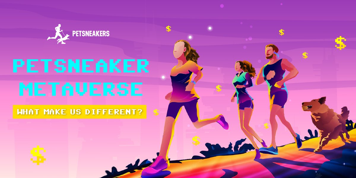 🎉🎉 WHAT MAKES PETSNEAKER METAVERSE DIFFERENT IN MOVE2EARN MARKET?
Tokenomics will show 2 prominent points that make PetSneaker different:

📌 Trading on In-app market

📌 Mechanism to reduce inflation in metaverse

💥 Read Tokenomics: 
docs.petsneakers.run/tokenomic

#Move2Earn #PSC