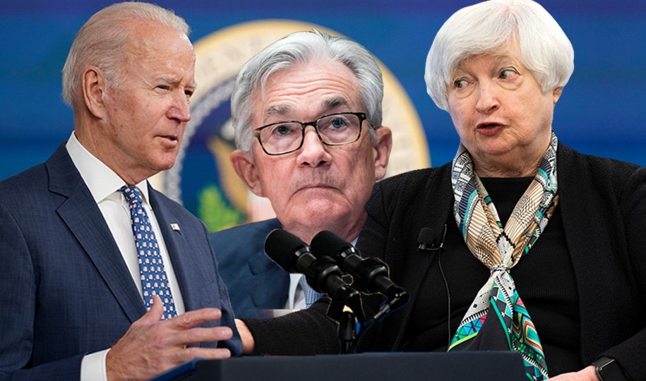 Investingcom's tweet photo. *U.S. PRESIDENT JOE BIDEN TO MEET WITH FED CHAIR POWELL, TREASURY SECRETARY YELLEN AT 1:15PM ET - WH STATEMENT

🇺🇸 🇺🇸 https://t.co/PxKN0BKRoS