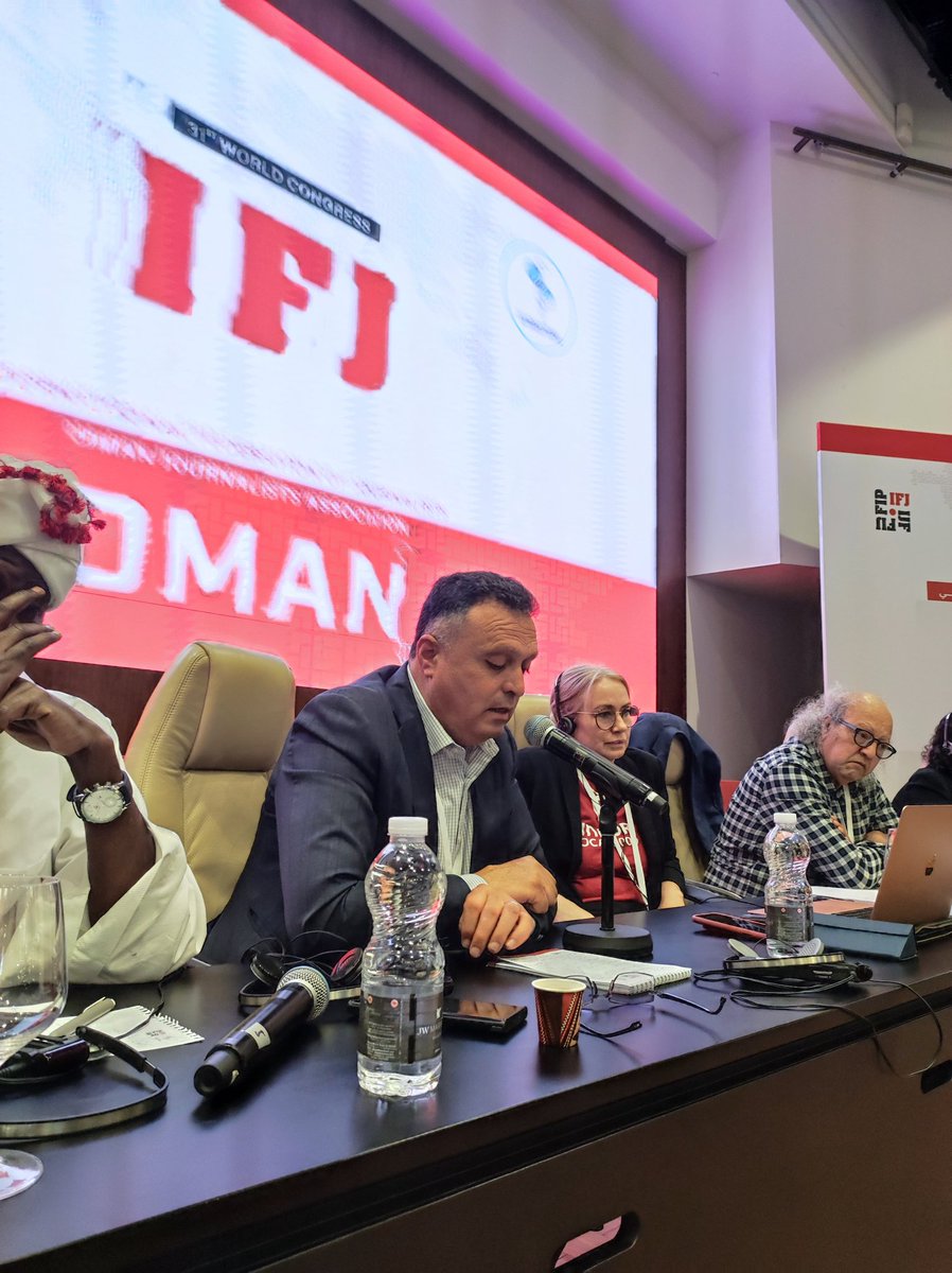 "We need to support journalists who are unemployed after the pandemic. In #Palestine🇵🇸, we are working to protect the rights of journalists in the absence of support from the government. We also need to push for the digitalisation of the Palestinian media sector" Nasser Abu Baker