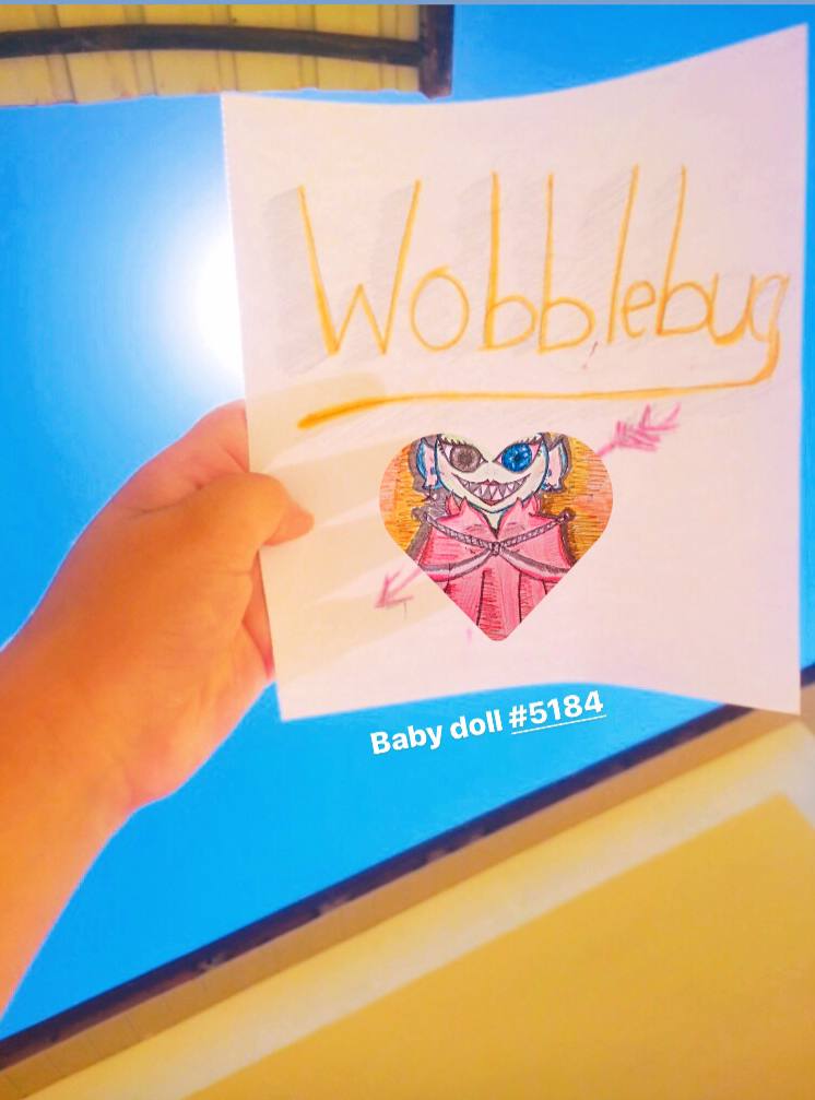 MonikaRm2's tweet photo. Hello friends, I would like to share with you my unusual fan-art, which I drew with pleasure. @Wobblebug . I hope you enjoy my unusual fan-art😌.My discord: Baby doll #5184 @ZachWobblebug @Wuki  @WukiWobblebug #NFTs #nftart  #NFTdiscord https://t.co/JxgQBxgJlI