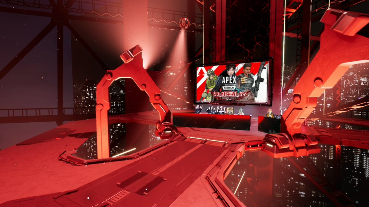 RED_TOKYOTOWER's tweet image. 29日の #エペモバ リリース記念パーティーはいかがでしたでしょうか？

東京タワーをイメージしたステージとともに、豪華メンバーが会場を盛り上げてくださいました🎉

✨Special Thanks✨
@apexmobile_jp
@x_relation

#RED東京タワー #ApexLegendsMobile