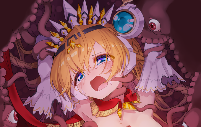 神姫Projectのソル×触手 (全体図はツリー上) 