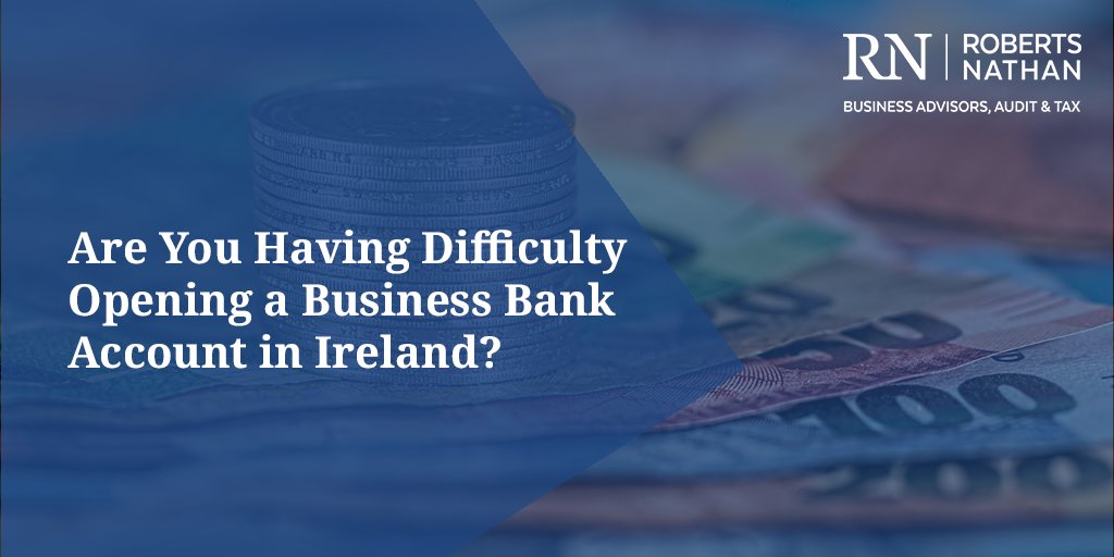 One of the most challenging aspects of #settingupabusiness in Ireland today is opening a #businessbankaccount. 
Read more in our blog and how we can help:
lnkd.in/gn9YQDQ6
#bankaccount #banking #business